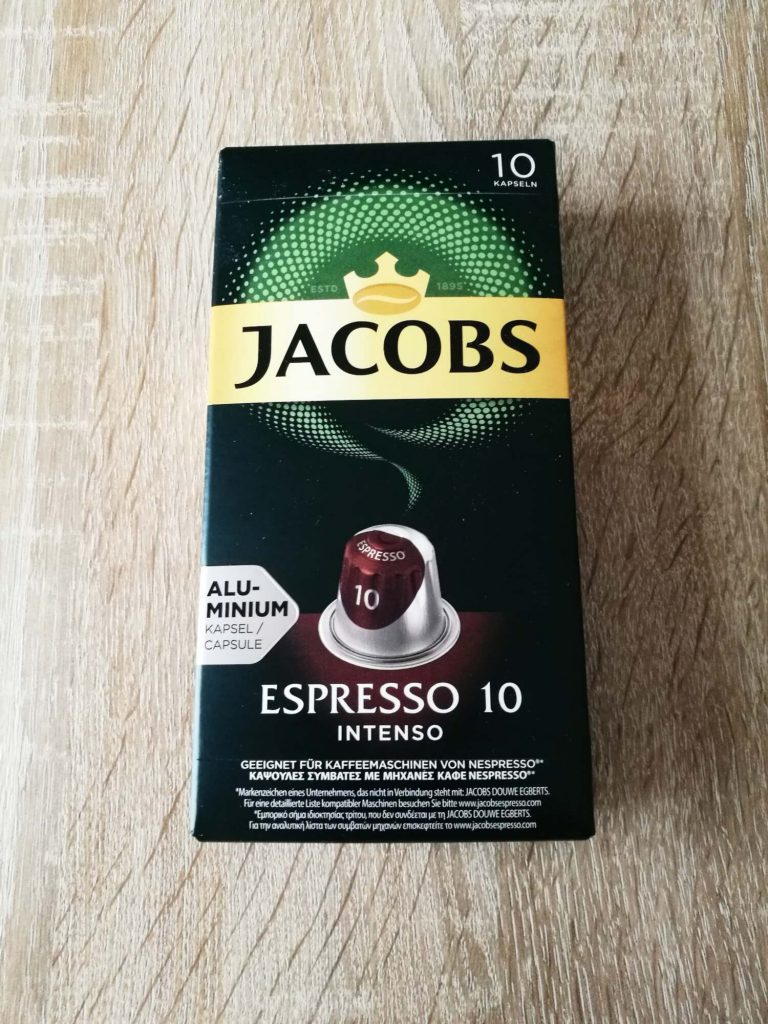 Jacobs Espresso Intenso package